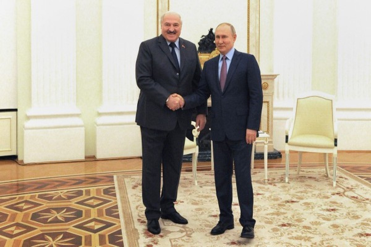 Президент Беларуси Александр Лукашенко, Президент России Владимир Путин