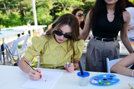 Лейла Алиева и Алена Алиева приняли участие в Благотворительном фестивале