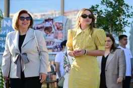 Лейла Алиева и Алена Алиева приняли участие в Благотворительном фестивале