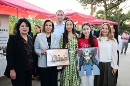 Лейла Алиева и Алена Алиева приняли участие в Благотворительном фестивале