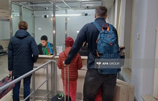 Продолжается эвакуация иностранцев из Ирана через границу с Азербайджаном — ФОТО-ОБНОВЛЕНО-2 