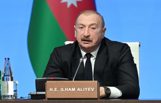 Президент Ильхам Алиев