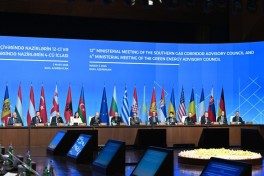 Президент Азербайджана принял участие в 12-м заседании министров в рамках Консультативного совета ЮГК - ОБНОВЛЕНО-1 