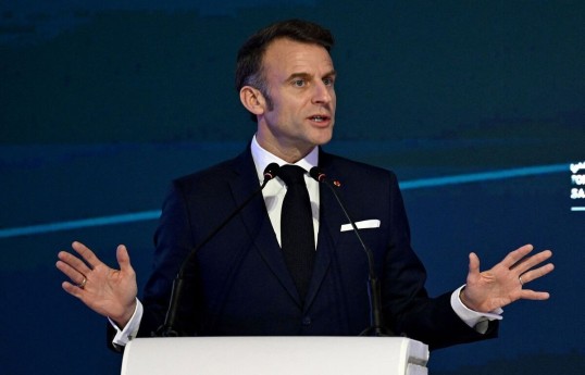 Президент Франции Эммануэль Макрон