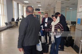 Пилоты и члены экипажа иранской авиакомпании отправлены через азербайджанскую границу на родину-ФОТО 