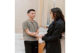 Лейла Алиева посетила Наримановскую детскую клиническую больницу Республиканского педиатрического центра