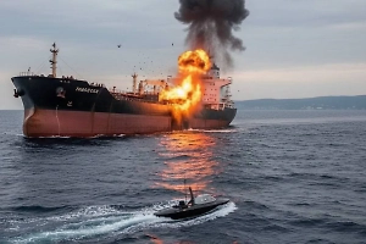 У берегов Кувейта взорвался танкер, зафиксирована утечка нефти