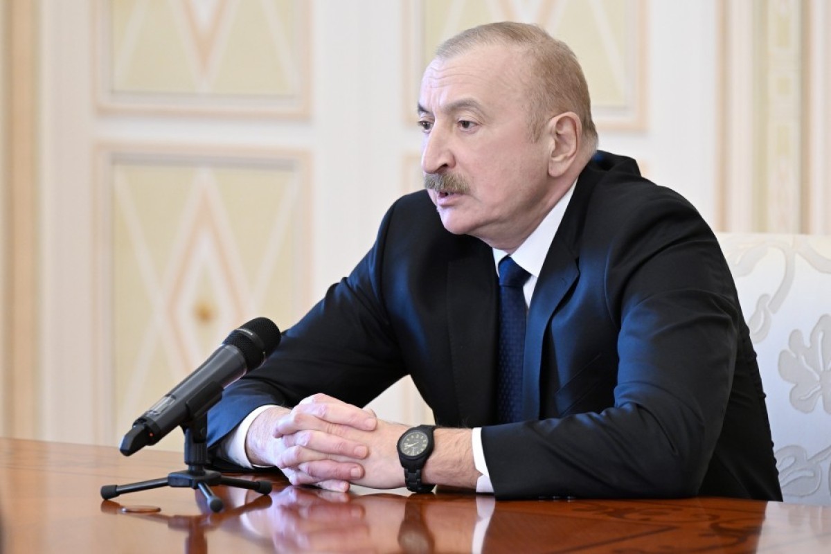 Президент Ильхам Алиев