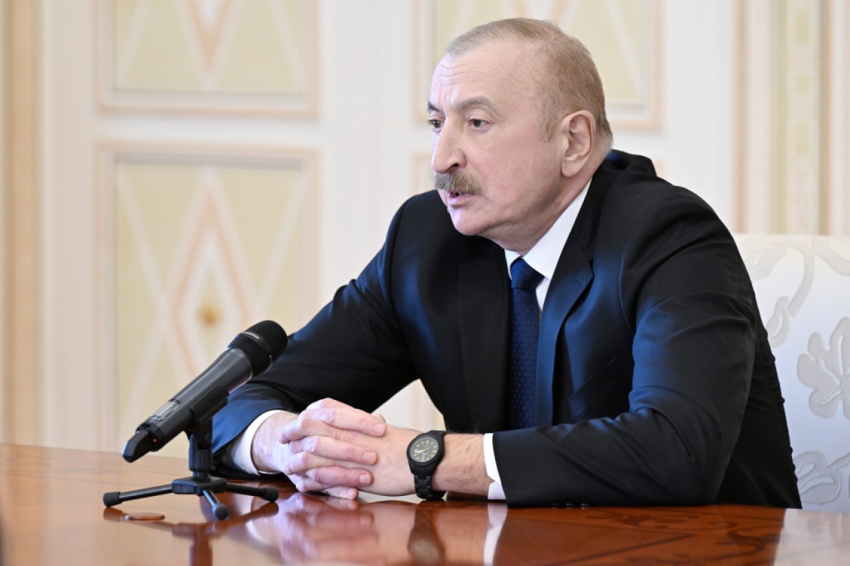 Президент Ильхам Алиев