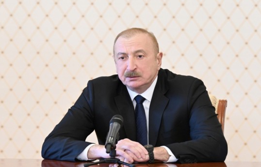 Президент Ильхам Алиев