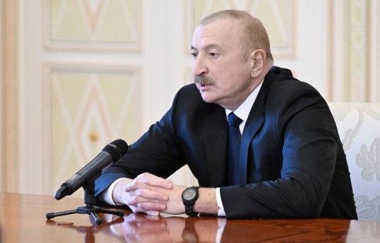 Президент Ильхам Алиев