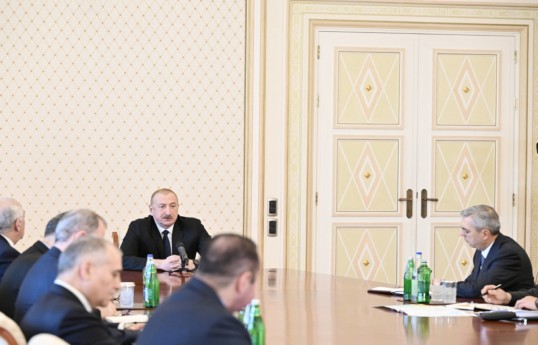 Президент Ильхам Алиев