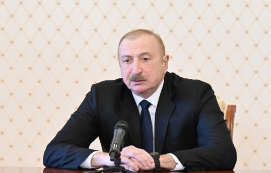 Президент Ильхам Алиев