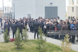 В город Агдам прибыла очередная группа переселенцев, им вручены ключи от квартир-ОБНОВЛЕНО-1 