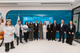Лейла Алиева и Арзу Алиева посетили Педиатрический центр «Leyla Medical Center»