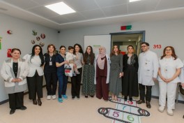 Лейла Алиева и Арзу Алиева посетили Педиатрический центр «Leyla Medical Center»