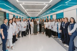 Лейла Алиева и Арзу Алиева посетили Педиатрический центр «Leyla Medical Center»