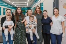 Лейла Алиева и Арзу Алиева посетили Педиатрический центр «Leyla Medical Center»