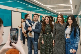 Лейла Алиева и Арзу Алиева посетили Педиатрический центр «Leyla Medical Center»
