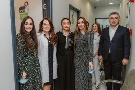 Лейла Алиева и Арзу Алиева посетили Педиатрический центр «Leyla Medical Center»