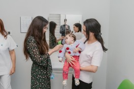 Лейла Алиева и Арзу Алиева посетили Педиатрический центр «Leyla Medical Center»