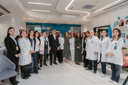 Лейла Алиева и Арзу Алиева посетили Педиатрический центр «Leyla Medical Center»