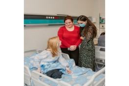 Лейла Алиева и Арзу Алиева посетили Педиатрический центр «Leyla Medical Center»