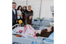 Лейла Алиева и Арзу Алиева посетили Педиатрический центр «Leyla Medical Center»