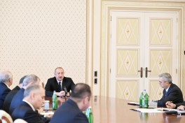 заседание Совета безопасности под председательством Президента Ильхама Алиева