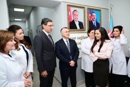 Лейла Алиева посетила Бакинский городской наркологический центр-ФОТО 