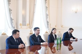 Президент Ильхам Алиев принял вице-премьера Молдовы