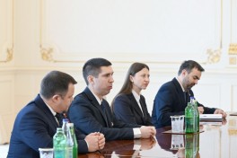 Президент Ильхам Алиев принял вице-премьера Молдовы