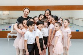 Лейла Алиева посетила Бакинскую хореографическую академию