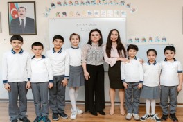 Лейла Алиева посетила Бакинскую хореографическую академию