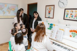 Лейла Алиева посетила Бакинскую хореографическую академию