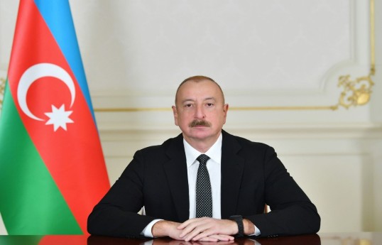 Президент Ильхам Алиев