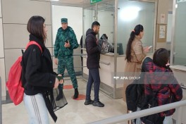 Сегодня 31 человек был эвакуирован из Ирана через азербайджанскую границу, трое из них дипломаты