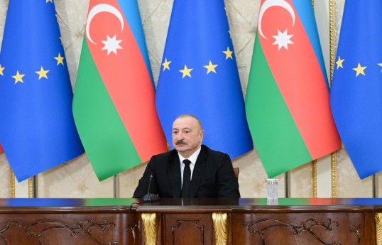 Президент Азербайджана Ильхам Алиев