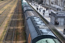 Вагоны с зерном, направляющиеся из России в Армению, сегодня отправлены из Баку-ФОТО 