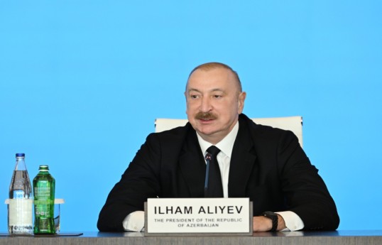 Президент Ильхам Алиев