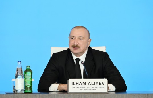 Президент Ильхам Алиев