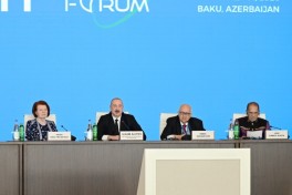 Проходит XIII Глобальный Бакинский форум, Президент Ильхам Алиев выступил на церемонии открытия-ОБНОВЛЕНО-2 