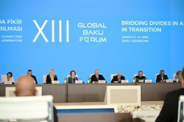 Проходит XIII Глобальный Бакинский форум, Президент Ильхам Алиев выступил на церемонии открытия-ОБНОВЛЕНО-2 