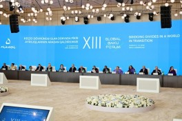 Проходит XIII Глобальный Бакинский форум, Президент Ильхам Алиев выступил на церемонии открытия-ОБНОВЛЕНО-2 