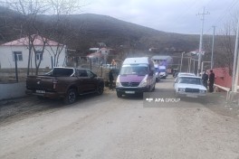 В село Ханоба Ходжавендского района прибыла первая группа переселенцев, им вручены ключи от квартир-ОБНОВЛЕНО -ФОТО 