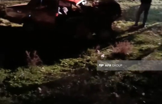 В Агджабединском районе столкнулись два легковых автомобиля, пострадали 4 человека — ФОТО 