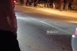 В Агджабединском районе столкнулись два легковых автомобиля, пострадали 4 человека — ФОТО 