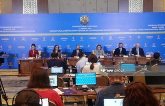 Референдум в Казахстане: По мнению азербайджанских наблюдателей, процесс прошёл прозрачно-ФОТО 