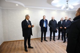 Члены Координационного штаба ознакомились с ремонтно-восстановительными работами в селе Гузейхырман