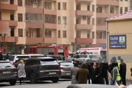 Пожар в жилом доме в Баку потушен, жильцы эвакуированы -ОБНОВЛЕНО-4-ФОТО-ВИДЕО 